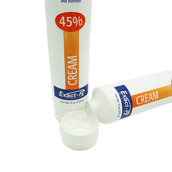 Round 9 Oz Use Empty Lotion Tubes For Urea Cream Packaging Container