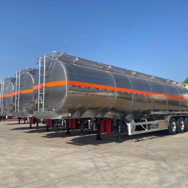 China Factory 3 Axle 20CBM Transport Heavy Duty Corrosive Substance Transport Tanker Semi Truck Trailer Tank Semi Trailer Tank
