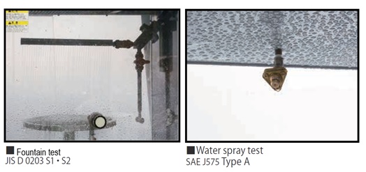 JIS D 5020- JIS C 0920 Rain Test Equipment , Rain Test Chambers