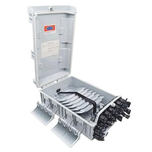 16 core fiber optic Cable Distribution Box with sc adapter and pigtail