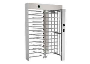 Quality Face Recognition RFID HID Reader Full Height Turnstile Bidirectional for sale