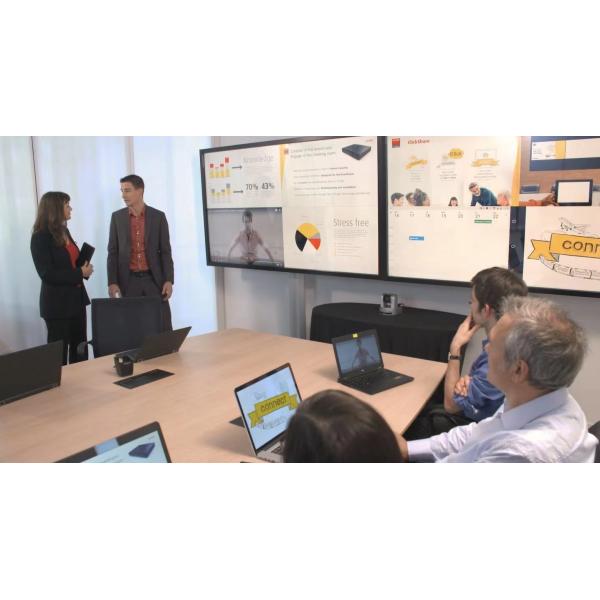 Grastron Wireless Conference Room Display Solutions Device HDMI 2.0 Support Zoom