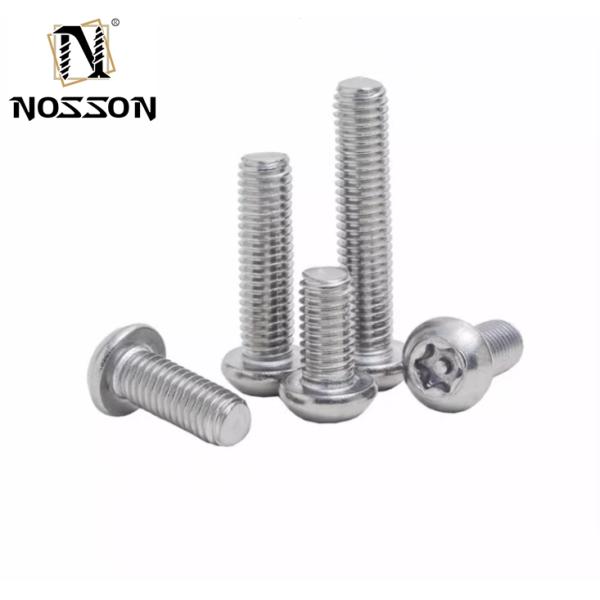 ANSI Standard Stainless Steel Torx Button Head Socket Security Screw for Various Industries Measurement system INCH M1.6