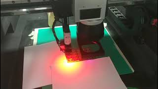 Non Contact Flex PCB Laser Cutting Machine For Max 600x600mm PCB Boards