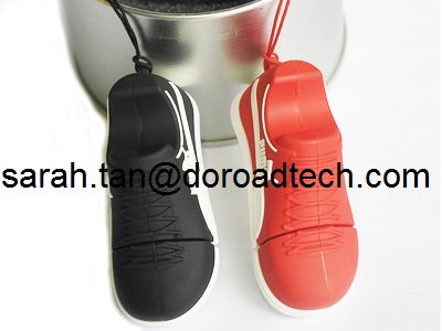Factory Directly Selling High Quality Customized PVC Shoes Shape USB Flash Drives