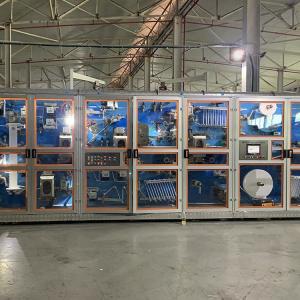 China Dnw-35 High Speed Disposable Sanitary Napkin Making Machine 600pcs/min on sale