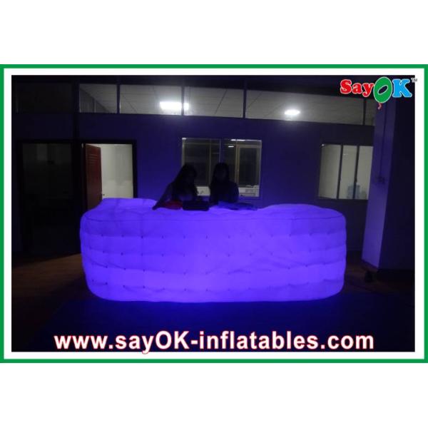 Customized Cube Sofa, Party Decoration, Inflatable LED Sofa For Sale