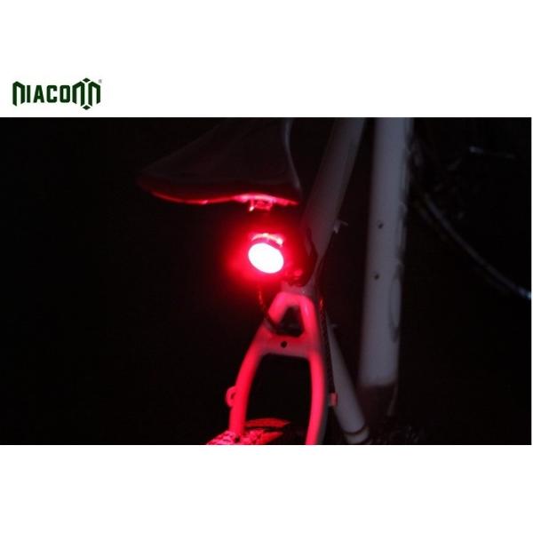 Red Led Bicycle Lights Usb Rechargeable With 80 Lumen High Brightness