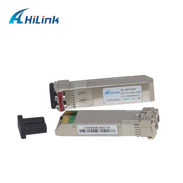 10GBASE-ER SFP+ Transceiver Module 1550nm 40km DOM Duplex LC SMF