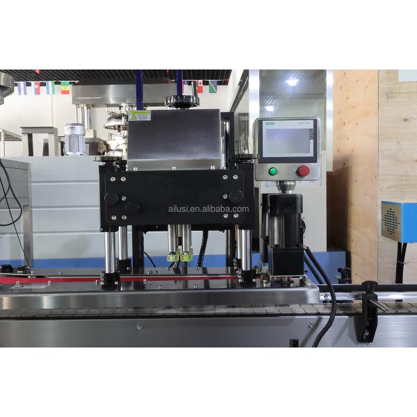 Automatic Dropping Module Feeding Machine And Hand Sanitizer Bottle Lid Capping Production Line
