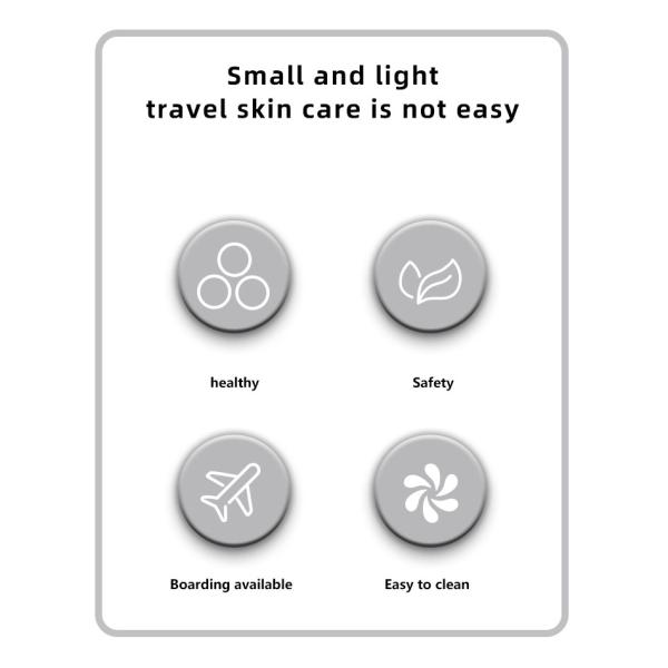 Single Layer AS Airless Cosmetic Bottles With Pump Cap 30ml 50ml