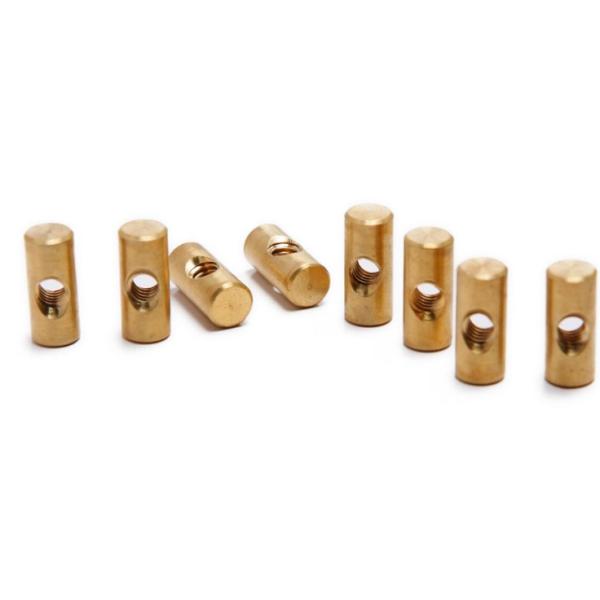 Brass Barrel Nut Barrel Cross Dowel Hole Nut