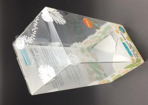 Quality clear plastic boxes soft crease box folding up box acetate box printing packaging box for 300ml feeding-bottle for sale