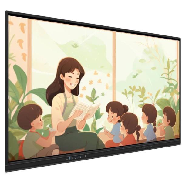 iBoard Interactive Whiteboard Wireless Sharing 40 Touch Points Whiteboard with WIFI BT Hotspot Connected to laptop/PC