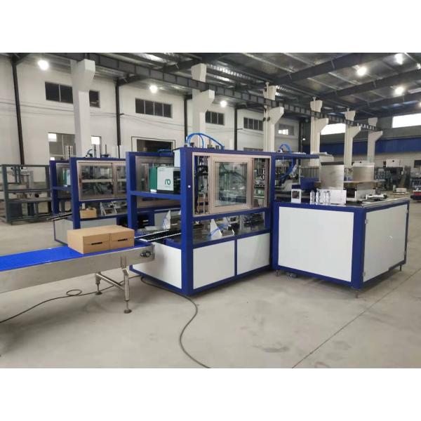 three phase 380V 50Hz Carton Box Packing Machine Sink Type wrap around