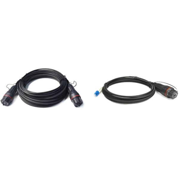 DLC RRU Duplex LC Fullaxs Connector Fiber Optic Patch Cord