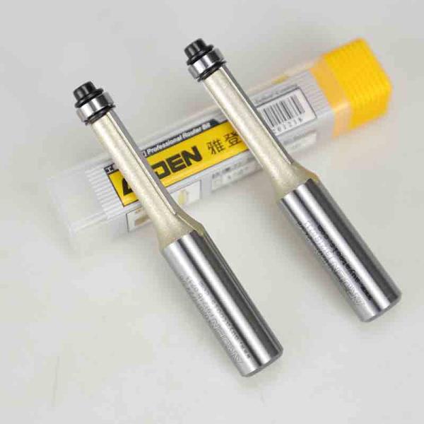 Popular ARDEN Router Bit1/2 1/4 Straight Flute Cnc Woodworking Flat Bottom Flush Trim Router Bit for Wood With Bearing