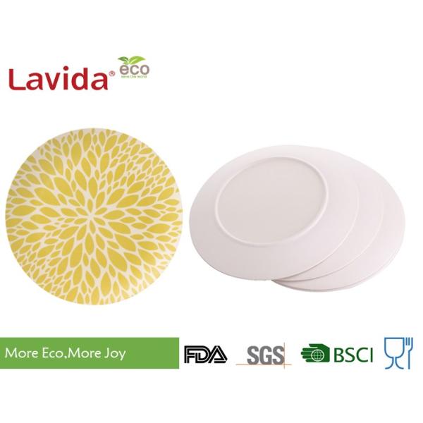 Shatter Proof Reusable Bamboo Dinner Plates Great Alternative To Plasticware