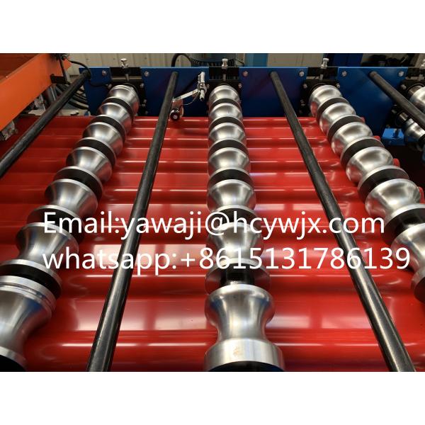 Automatic Roof Tile Making Glazed Tile Roll Forming Machine