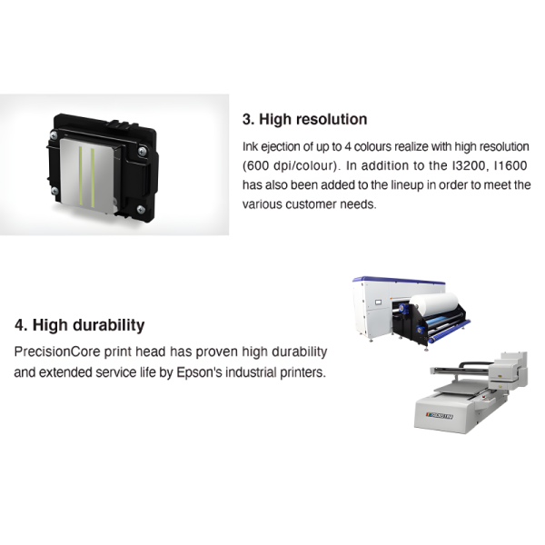 Customized Original I1600 DTF Printer Printhead Quality Digital Printing Machinery Parts for Inkjet Printer I1600 Print Head
