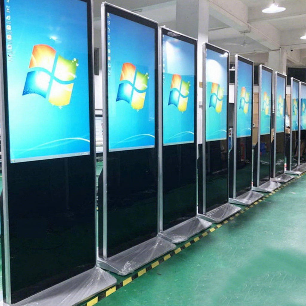 43inch Black Display Mode Digital Signage with Remote Content Management and Customized Screen Size for Enhanced Advertising Display