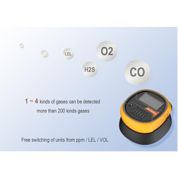Ms104k-S Portable Diffusion Gas Detector Ultra Low Power Consumption