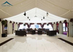 Quality Large Wedding Tents With Internal Decoration for sale