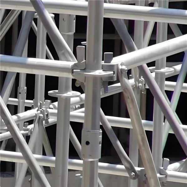 Galvanised Movable Scaffolding Metal Step Board Bolt Connected