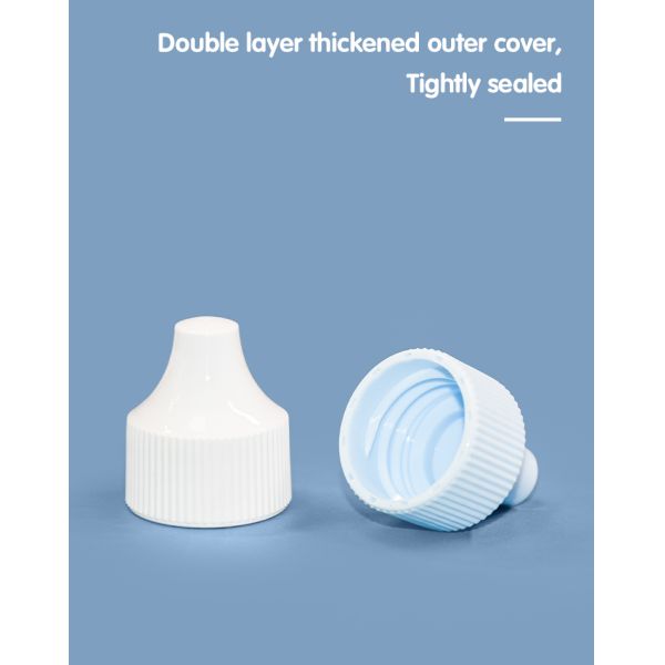 30ml PE Threaded Bottle Mouth Double Layer Sunscreen Bottle UKL34