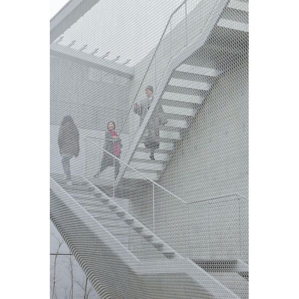 Metal Stairs Expanded Steel Sheets , Protecting Mesh Stretch Metal Mesh