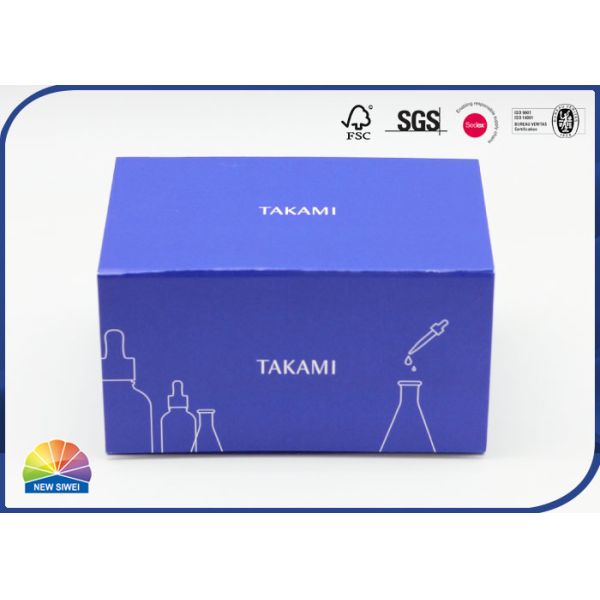 4C Printing Hinged Lid Gift Box Matte Lamination With Cardboard Insert