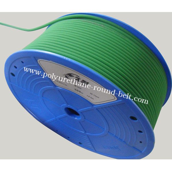 Rough Surface Polyurethane Round Belt Green Packing Machine