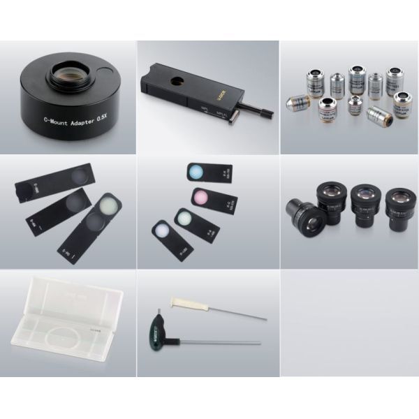 Semi Apochromatic Optical Metallurgical Microscope Objective 400x Trinocular Head