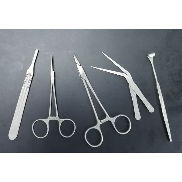 Titanium Needle Holder Forceps Parts , SUS304 Surgical Instruments Components