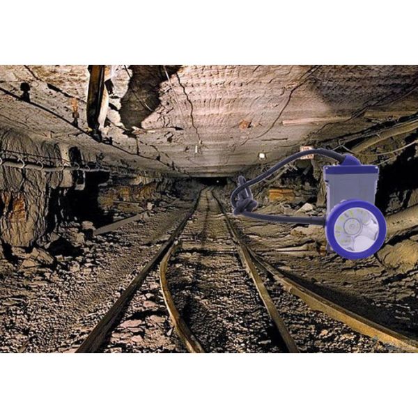 Customized Safety Coal Mining Light with Rechargeable 6.6Ah Lithium Ion Battery