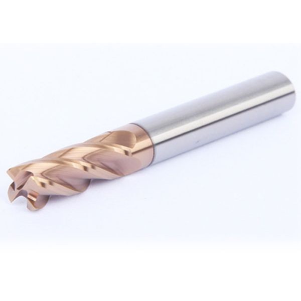 tungsten carbide HRC60 solid square end mill with coating