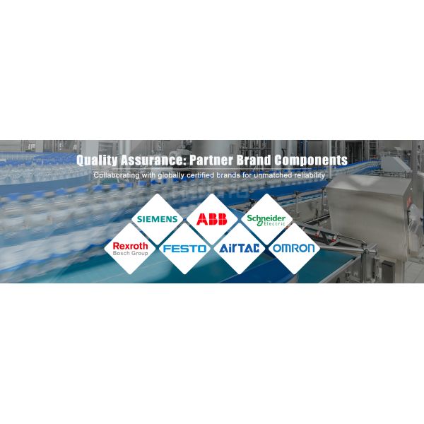 High-Speed Juice Making Machine Automatic Fresh Sterilization With Pulp Hot Filling Line Bottle Beverage Packing Machine