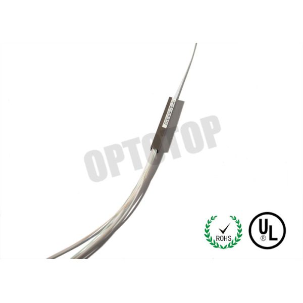 White Passive Optical Splitter For CATV Networks , Corning G657A Type