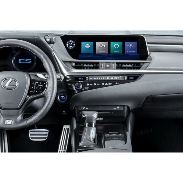 Viknav Fit For Original Car 12.3 Inch Screen Linux System For Lexus ES 2018 2019 2020 Wireless Apple CarPlay Android Aut