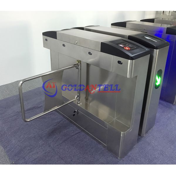 swipe card access control turnstile gate for wheelchair