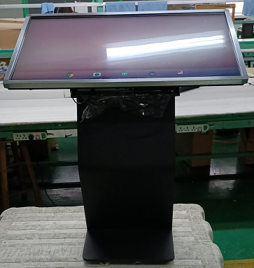 55 Inch 1920x1080 Standing Interactive Desk Kiosk