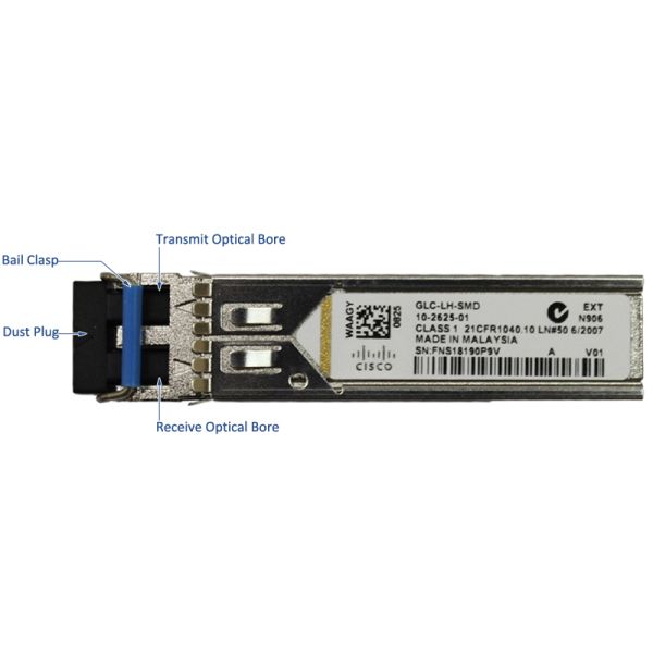 Cisco GLC-LH-SM SFP Optical Transceiver Module 1000-Base LX/LH
