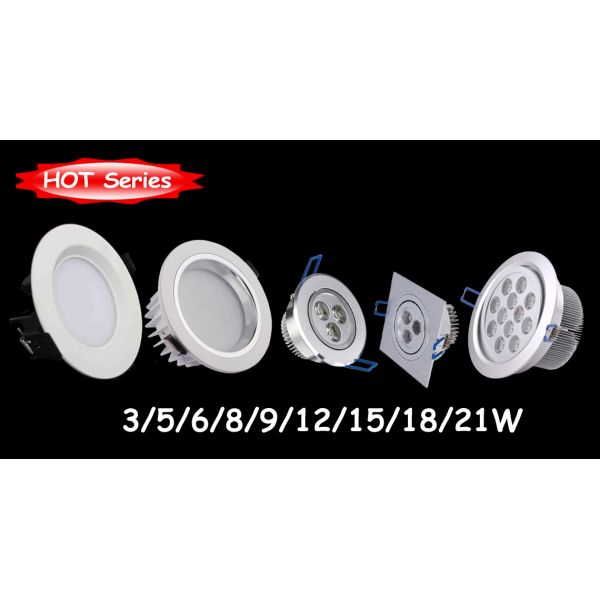 High brightness 18W LED Down lights 18W led Ceiling light