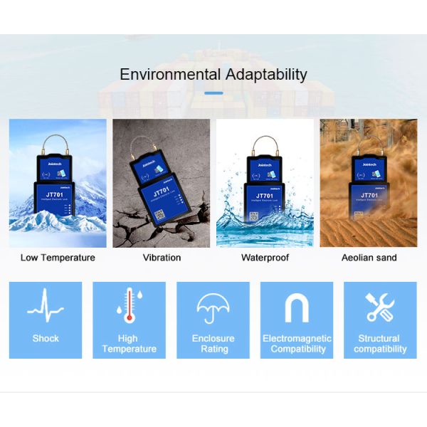 Jointech JT701 Container GPS Lock Tracker Asset Tracking Device