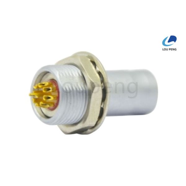Panel Mount Push Pull Connector Offering Shielding Effect Over 80 DB at 1GHz Supporting Env Experiment 20 80 21 and Connection