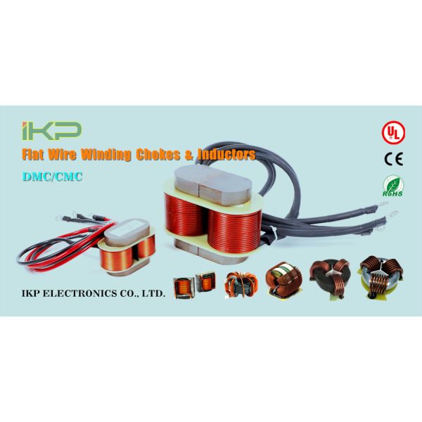 IKP designed Storage Output 3-Phase Choke with Flat Wire Vertical Winding