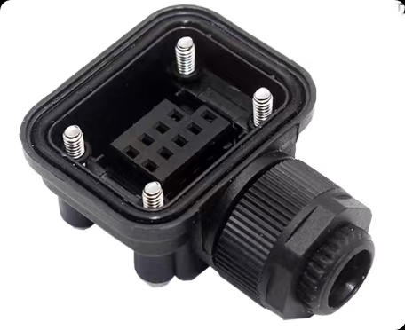 Domestic connector Mitsubishi servo driver encoder motor power cable plug SM-10P Mitsubishi 2/4/9P connector