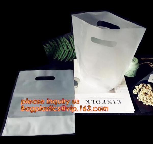 Promotion soft loop handle plastic bag produced by shanghai manufacturer,Foldable 100% Original PE Soft Loop Handle Plas