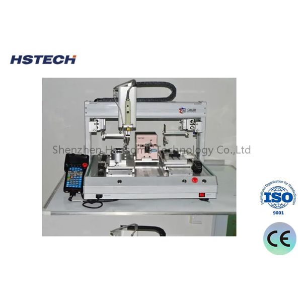 Double Station 4 Axis Screw Fastening Machine For Electronics Industry