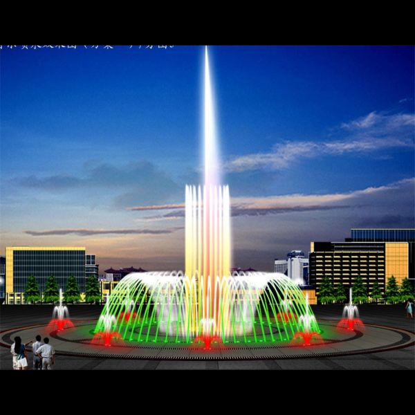 Large Water Dancing Program Control System Dancing Water Fountains